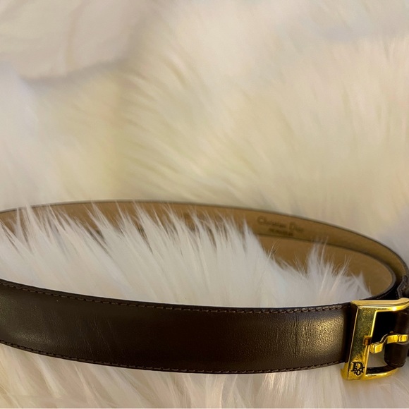 Christian Dior vintage leather belt - Picture 3 of 4